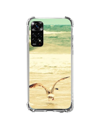 Cover Xiaomi Redmi Note 11 / 11S Gabbiano Mare Oceano Sabbia Spiaggia Paesaggio - R Delean
