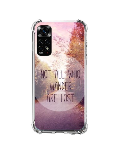 Coque Xiaomi Redmi Note 11 / 11S Not all who wander are lost - Sylvia Cook