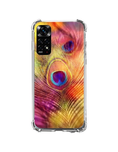 Coque Xiaomi Redmi Note 11 / 11S Plume de Paon Multicolore - Sylvia Cook