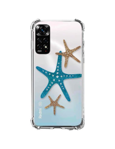 Coque Xiaomi Redmi Note 11 / 11S Etoile de Mer Starfish Transparente - Sylvia Cook