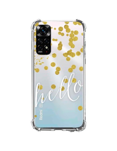 Cover Xiaomi Redmi Note 11 / 11S Hello Ciao Trasparente - Sylvia Cook