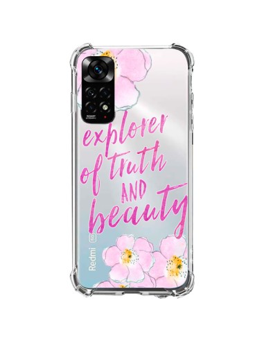 Coque Xiaomi Redmi Note 11 / 11S Explorer of Truth and Beauty Transparente - Sylvia Cook