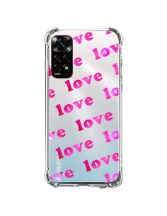Xiaomi Redmi Note 11 / 11S Case Pink Love Pink Clear - Sylvia Cook