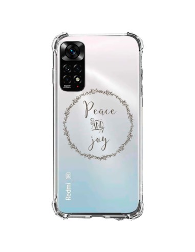 Cover Xiaomi Redmi Note 11 / 11S Peace and Joy, Pace e Gioia Trasparente - Sylvia Cook