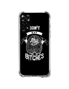 Xiaomi Redmi Note 11 / 11S Case Don't eat my brain Bitches Black - Senor Octopus