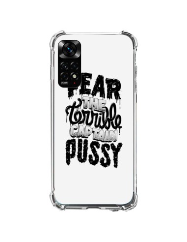 Cover Xiaomi Redmi Note 11 / 11S Fear the terrible captain pussy - Senor Octopus