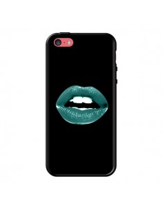 Coque Lèvres Bleues pour iPhone 5C - Jonathan Perez