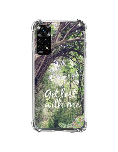 Coque Xiaomi Redmi Note 11 / 11S Get lost with him Paysage Foret Palmiers - Tara Yarte
