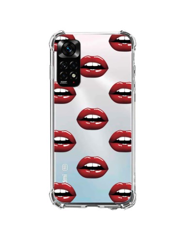 Coque Xiaomi Redmi Note 11 / 11S Lèvres Rouges Lips Transparente - Yohan B.
