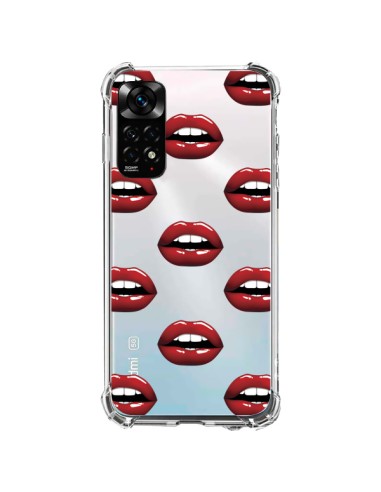 Xiaomi Redmi Note 11 / 11S Case Lips Red Clear - Yohan B.