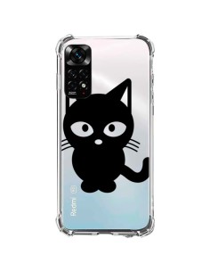 Xiaomi Redmi Note 11 / 11S Case Cat Black Clear - Yohan B.
