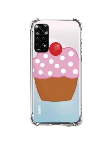 Xiaomi Redmi Note 11 / 11S Case Cupcake Cherry Clear - Yohan B.