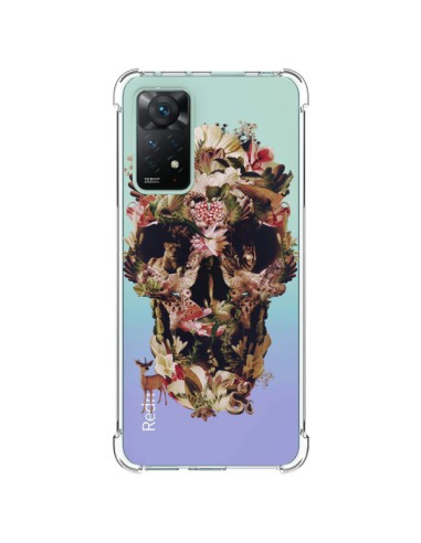 Coque Xiaomi Redmi Note 11 Pro Jungle Skull Tête de Mort Transparente - Ali Gulec
