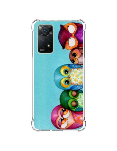 Coque Xiaomi Redmi Note 11 Pro Famille Chouettes - Annya Kai