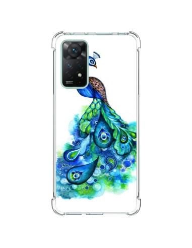 Coque Xiaomi Redmi Note 11 Pro Paon Multicolore - Annya Kai