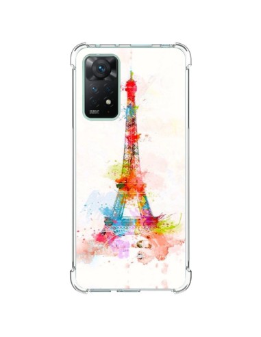 Coque Xiaomi Redmi Note 11 Pro Paris Tour Eiffel Muticolore - Asano Yamazaki