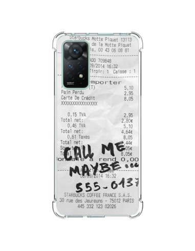 Coque Xiaomi Redmi Note 11 Pro Call me maybe - Benoit Bargeton