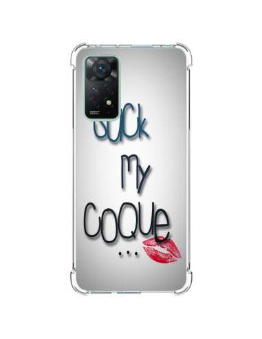 Cover Xiaomi Redmi Note 11 Pro Suck my Coque Labbra - Bertrand Carriere