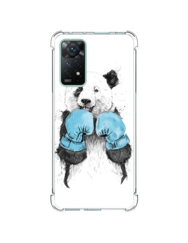 Coque Xiaomi Redmi Note 11 Pro Winner Panda Boxeur - Balazs Solti
