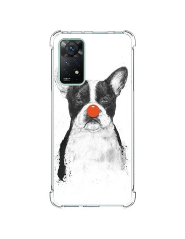 Coque Xiaomi Redmi Note 11 Pro Clown Bulldog Chien Dog - Balazs Solti