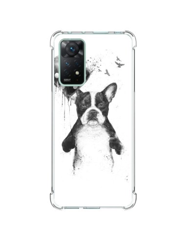 Coque Xiaomi Redmi Note 11 Pro Lover Bulldog Chien Dog My Heart Goes Boom - Balazs Solti