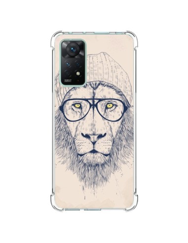 Xiaomi Redmi Note 11 Pro Case Cool Lion Glasses - Balazs Solti