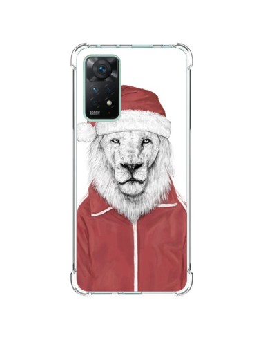 Coque Xiaomi Redmi Note 11 Pro Santa Lion Père Noel - Balazs Solti