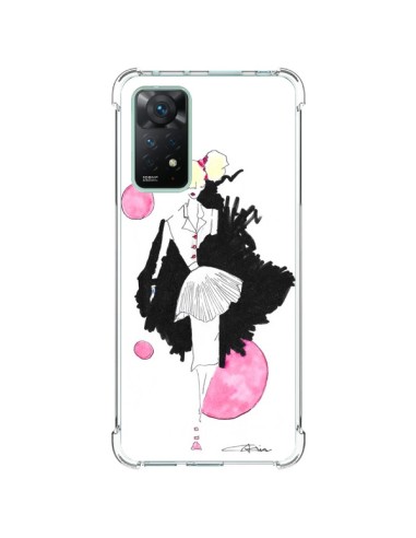 Coque Xiaomi Redmi Note 11 Pro Demoiselle Femme Fashion Mode Rose - Cécile