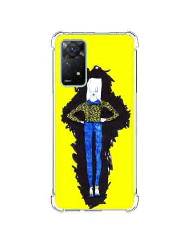 Coque Xiaomi Redmi Note 11 Pro Julie Femme Fashion Mode Jaune - Cécile