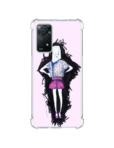 Xiaomi Redmi Note 11 Pro Case Valentine Fashion Girl Light Pink - Cécile