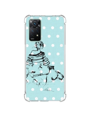 Coque Xiaomi Redmi Note 11 Pro Croquis Pois Femme Fashion Mode - Cécile