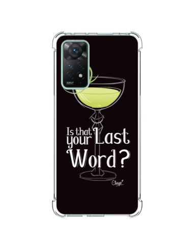 Coque Xiaomi Redmi Note 11 Pro Is that your Last Word Cocktail Barman - Chapo