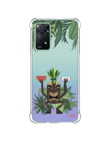 Coque Xiaomi Redmi Note 11 Pro Tiki Thailande Jungle Bois Transparente - Chapo