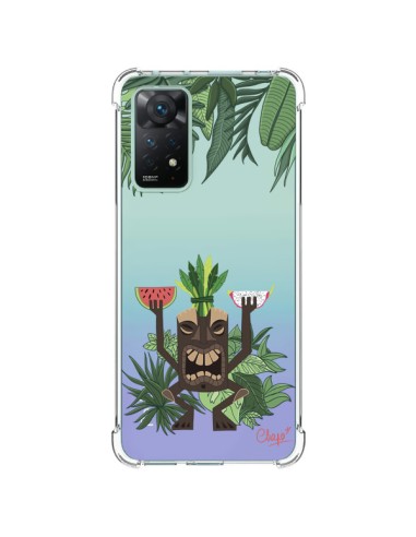 Cover Xiaomi Redmi Note 11 Pro Tiki Thailandia Giungla Legno Trasparente - Chapo