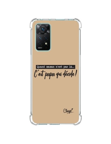 Cover Xiaomi Redmi Note 11 Pro È Papà che Decide Beige - Chapo