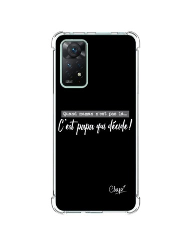 Cover Xiaomi Redmi Note 11 Pro È Papà che Decide Nero - Chapo