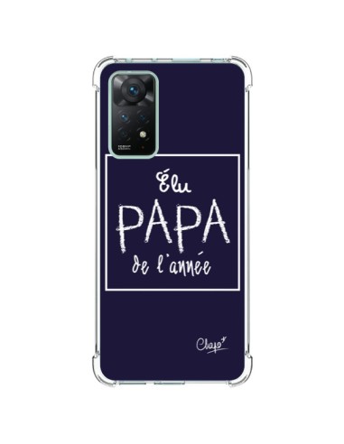 Cover Xiaomi Redmi Note 11 Pro Eletto Papà dell'Anno Blu Marine - Chapo