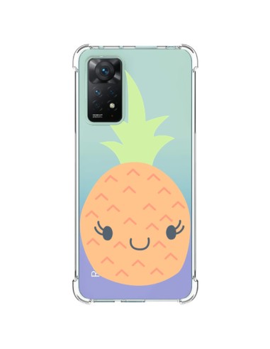 Coque Xiaomi Redmi Note 11 Pro Ananas Pineapple Fruit Transparente - Claudia Ramos
