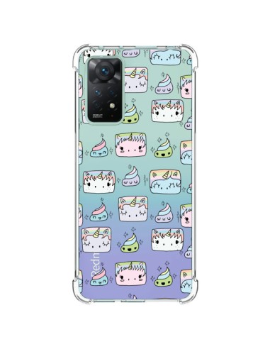 Coque Xiaomi Redmi Note 11 Pro Licorne Unicorn Cute Swag Transparente - Claudia Ramos