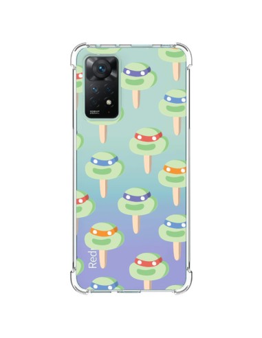 Cover Xiaomi Redmi Note 11 Pro Tartarughe Ninja Trasparente - Claudia Ramos