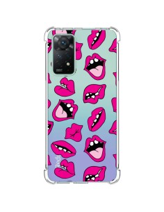 Coque Xiaomi Redmi Note 11 Pro Lèvres Lips Bouche Kiss Transparente - Claudia Ramos