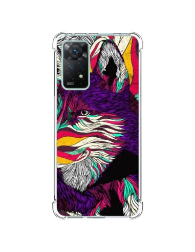 Coque Xiaomi Redmi Note 11 Pro Color Husky Chien Loup - Danny Ivan