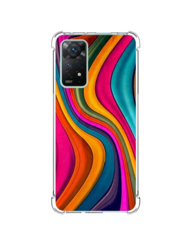 Xiaomi Redmi Note 11 Pro Case Love Colored Waves - Danny Ivan