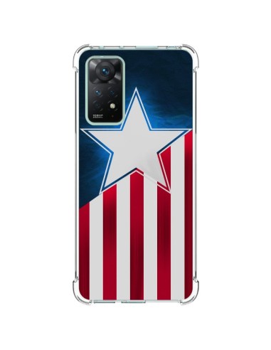 Coque Xiaomi Redmi Note 11 Pro Captain America - Eleaxart