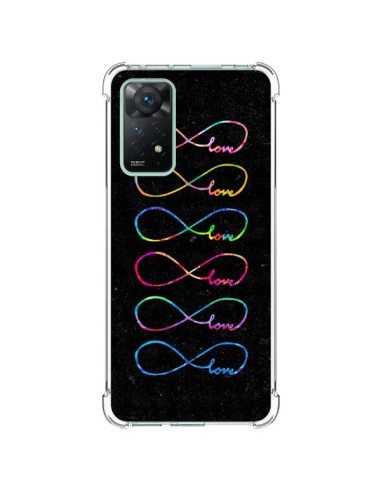 Coque Xiaomi Redmi Note 11 Pro Love Forever Infini Noir - Eleaxart