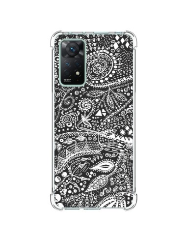 Coque Xiaomi Redmi Note 11 Pro Azteque Noir et Blanc - Eleaxart