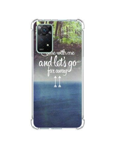 Coque Xiaomi Redmi Note 11 Pro Let's Go Far Away Forest Foret - Eleaxart