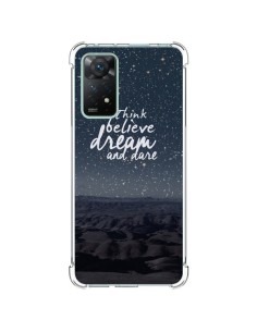 Coque Xiaomi Redmi Note 11 Pro Think believe dream and dare Pensée Rêves - Eleaxart
