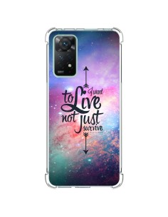 Coque Xiaomi Redmi Note 11 Pro I want to live Je veux vivre - Eleaxart