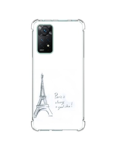 Xiaomi Redmi Note 11 Pro Case Paris is always a good idea - Léa Clément